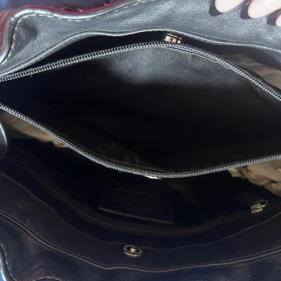 Coach | Black Leather Satchel Bag - Picture 7 of 12